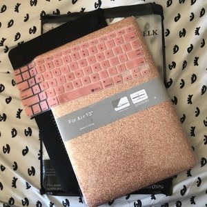 Mac book sparkling case